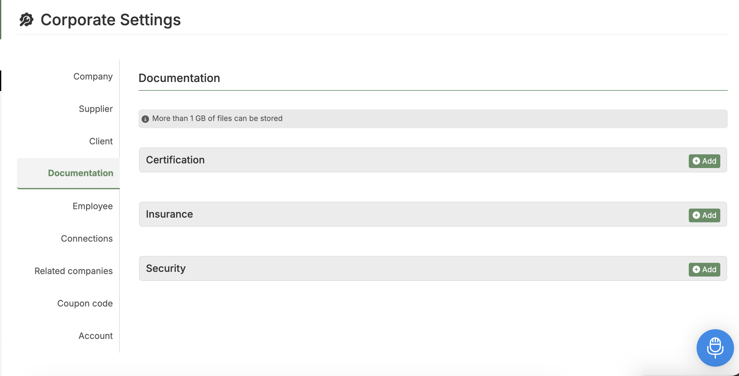How to configure Settings from WebApp