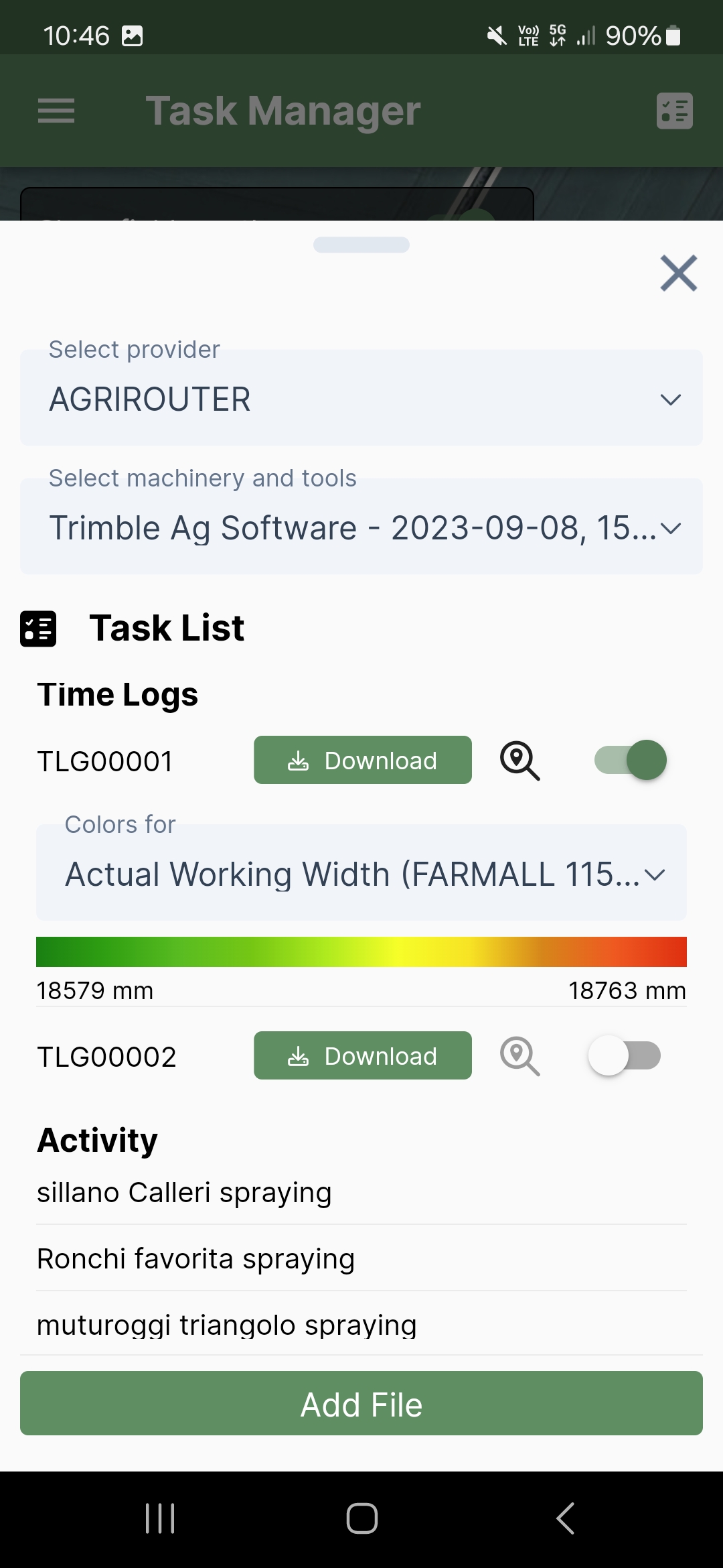 How to use the Task Viewer module in App